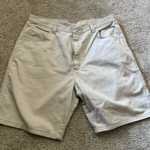 Wrangler khaki Cargo shorts men’s